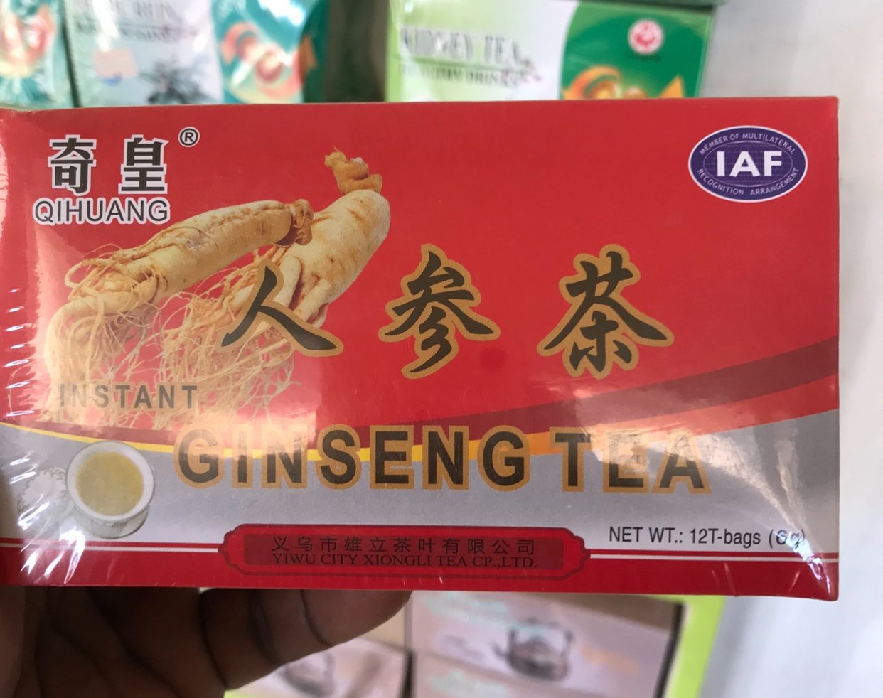 Ginseng tea