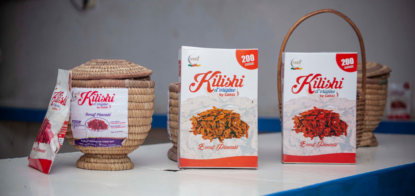 Kilishi d'Origine de boeuf 250g