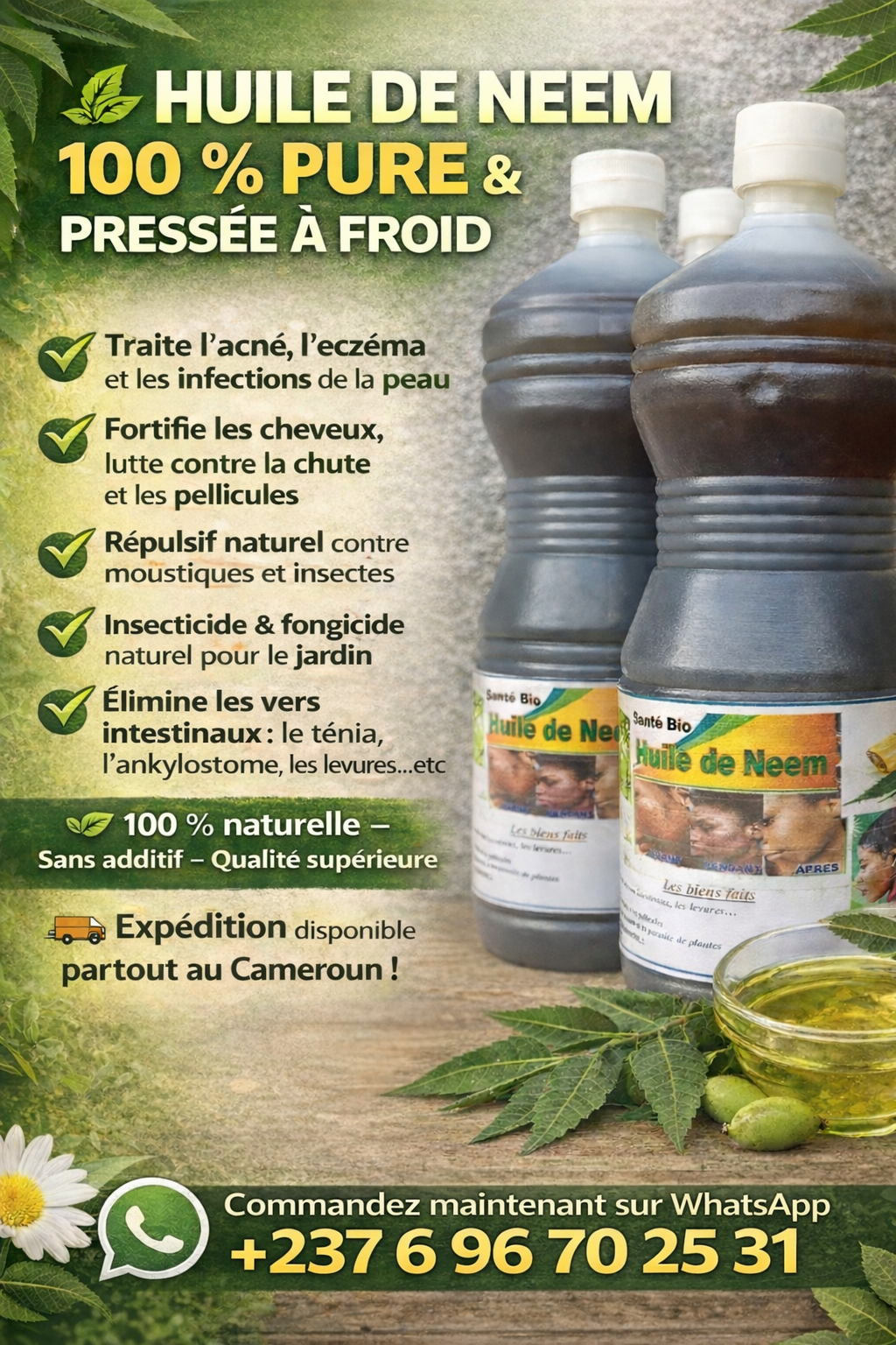 L'huile de Neem 