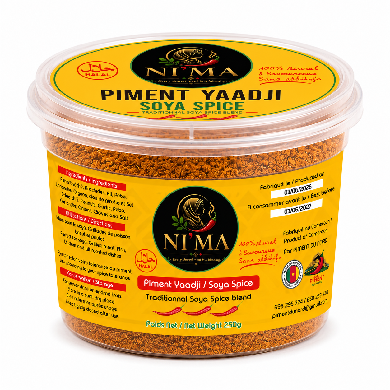 Piment Yaadji/Soya Spice 