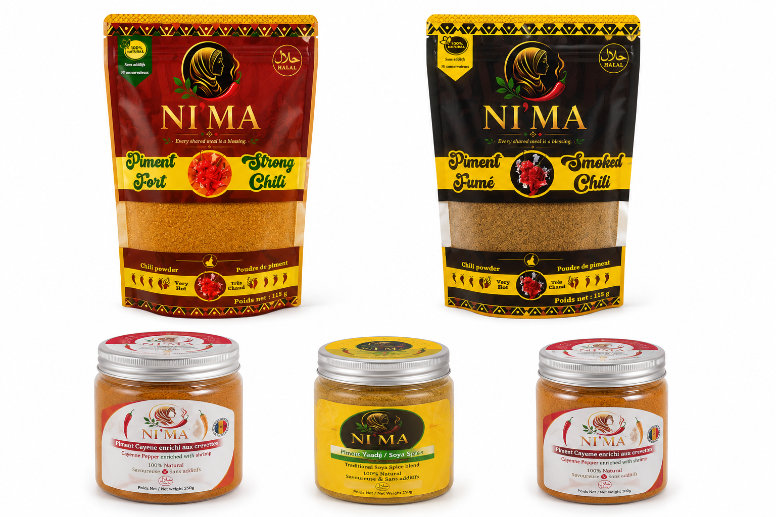 Piment fumé en Poudre 
