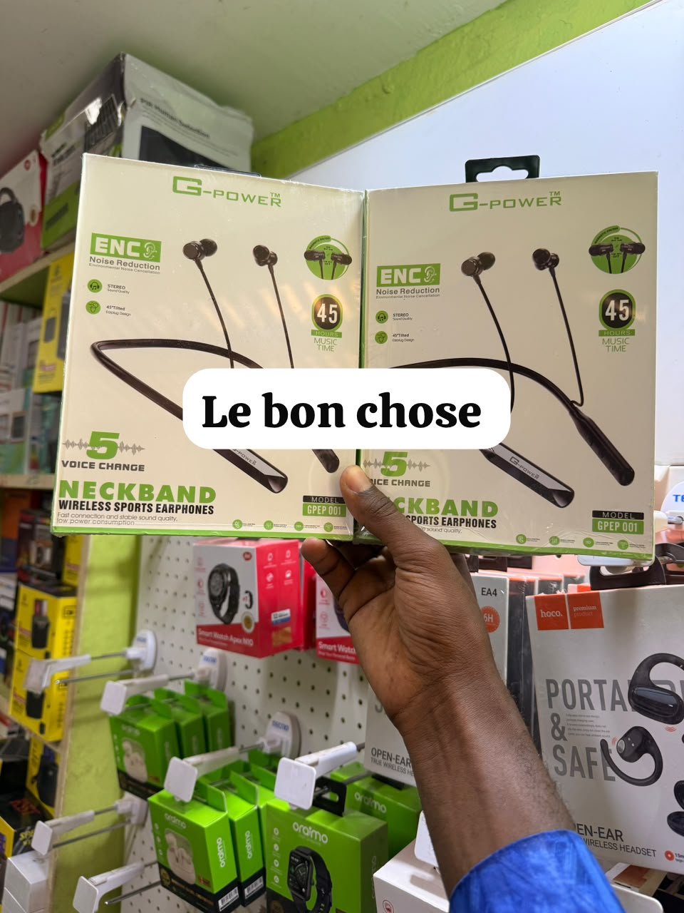 G_power Ecouteur connecté 