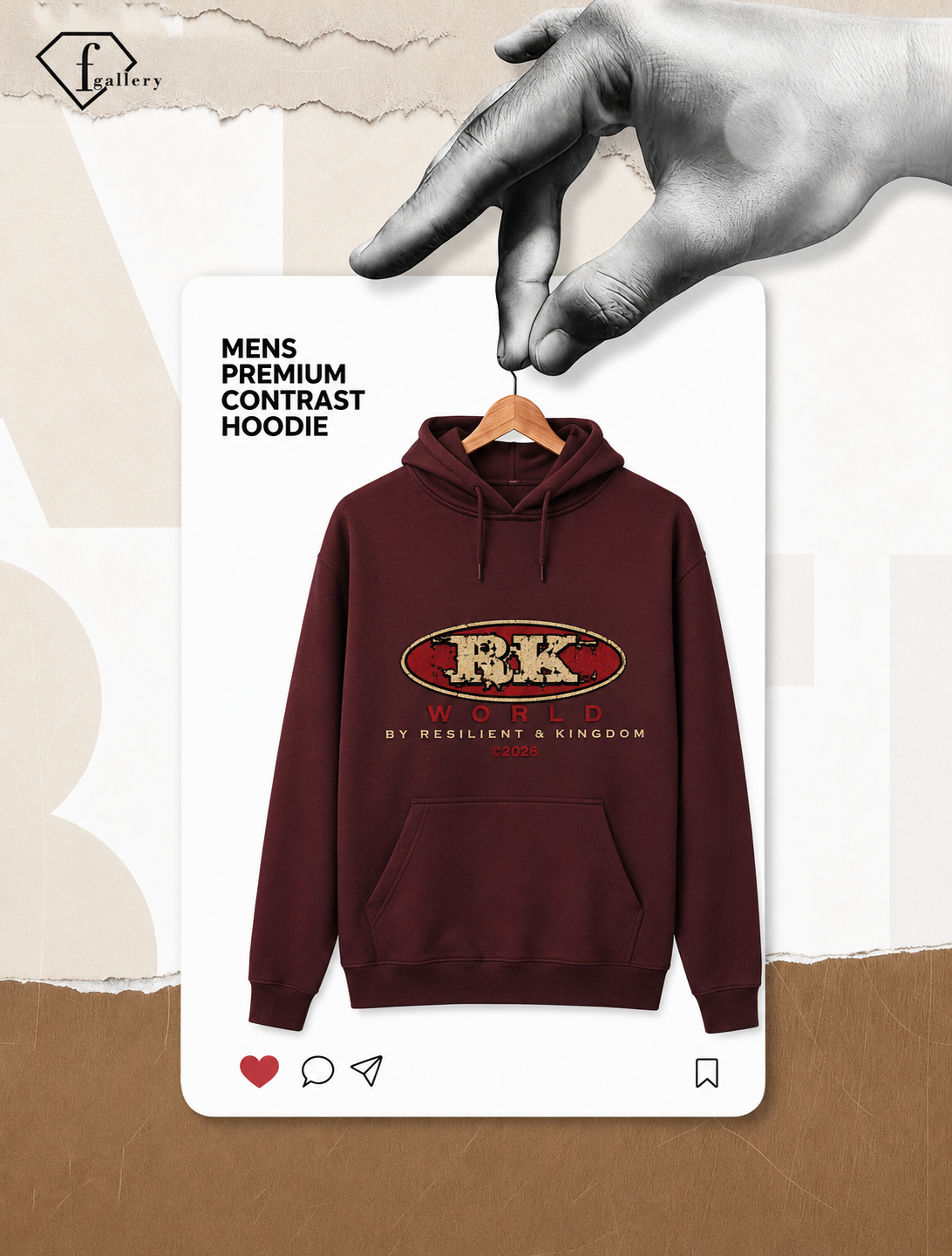 Hoodie RK World🌍