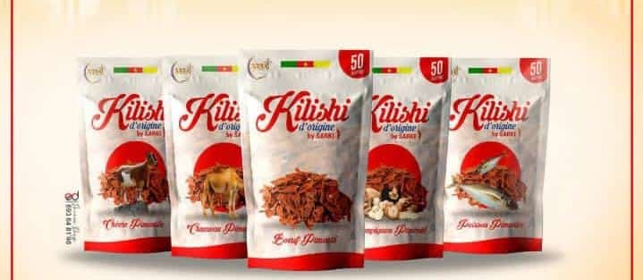 Kilishi d'Origine de boeuf 50g
